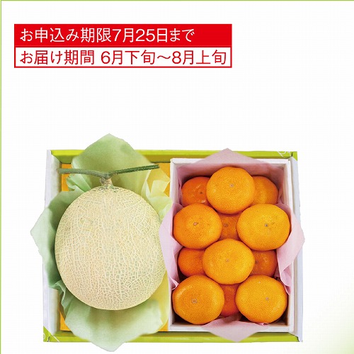 マスクメロン＆ハウスみかん