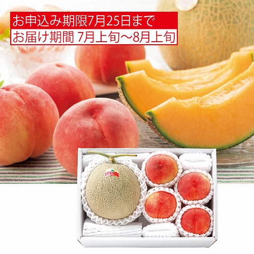 赤肉メロン＆桃