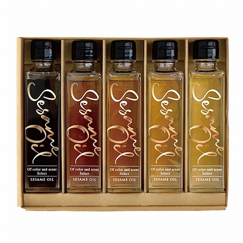 色と香りのセレクト胡麻油