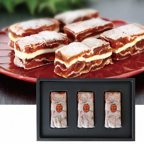 信州市田柿ミルフィーユ