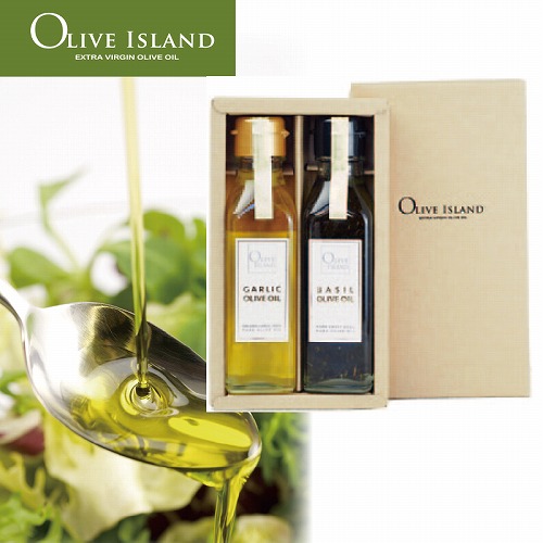ガーリック・バジルオリーブオイル２本ギフト