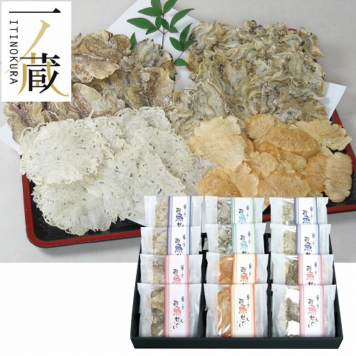 一ノ蔵のお魚せんべい