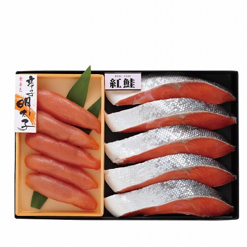 辛子明太子・紅鮭詰合せ