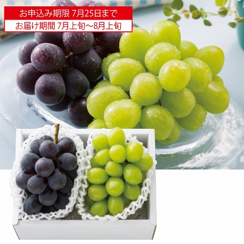 ピオーネ＆シャインマスカット