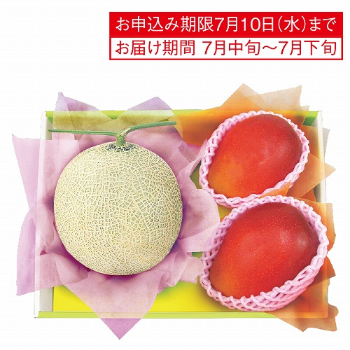 赤肉メロン＆マンゴー