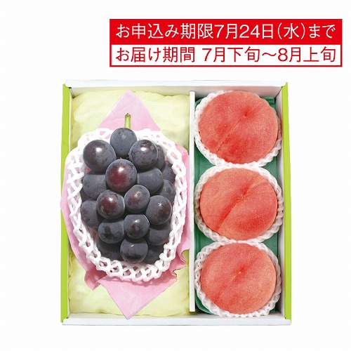 旬のぶどう＆御坂の水蜜桃