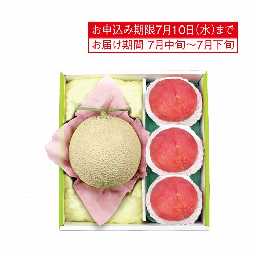 赤肉メロン＆水蜜桃