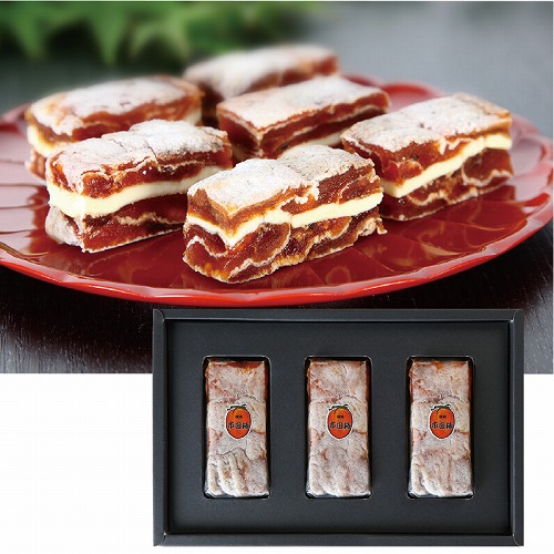 信州市田柿ミルフィーユ