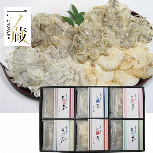 一ノ蔵のお魚せんべい