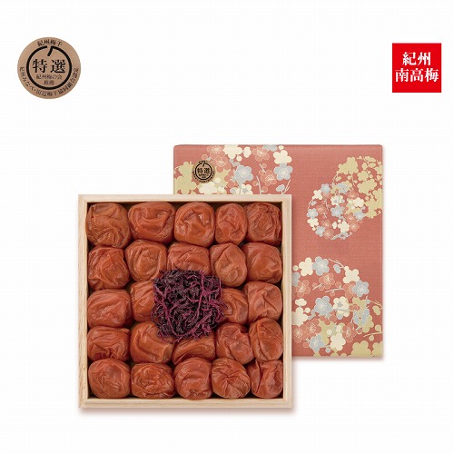 しそ漬梅干４００ｇ木箱入