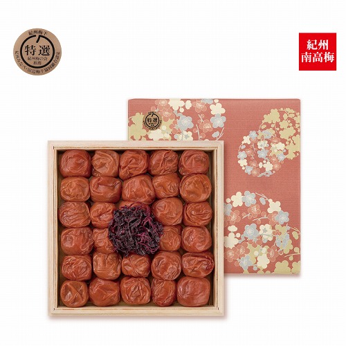 しそ漬梅干５５０ｇ木箱入