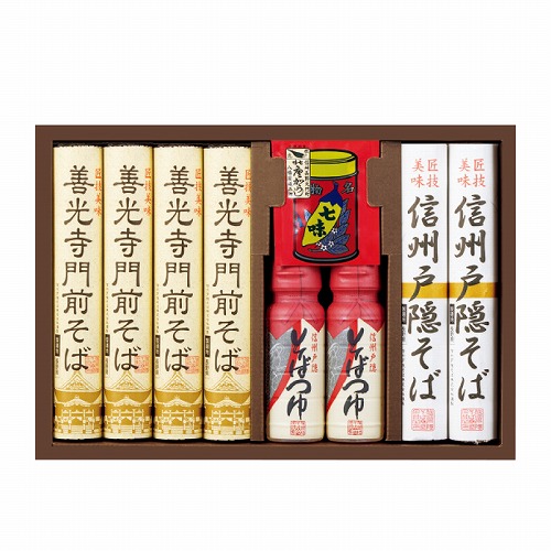 信州戸隠そば・善光寺門前そば詰合せ