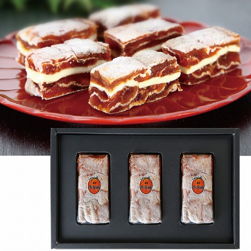 信州市田柿ミルフィーユ