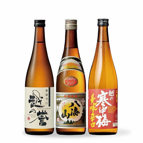 新潟地酒飲み比べ