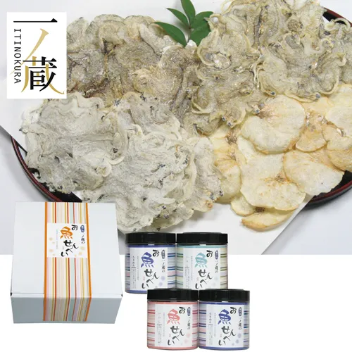 一ノ蔵のお魚せんべい