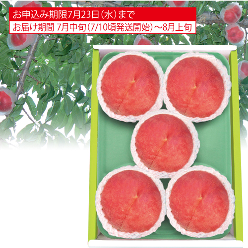 山梨県又は福島県産水蜜桃