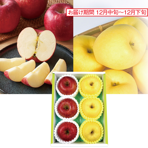 サンふじりんご＆純情りんご